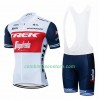 Combinaison Cycliste + Cuissard à Bretelles 2020 Trek-Segafredo Femme N001